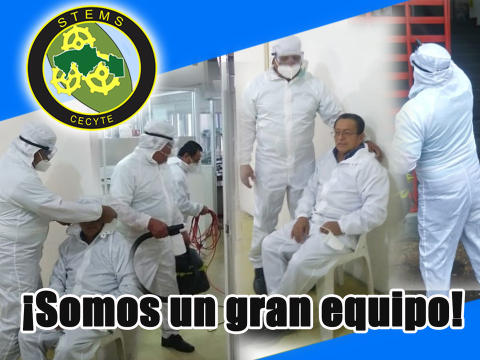 Colabora STEMS en medidas para erradicar COVID-19 - Foto de portada