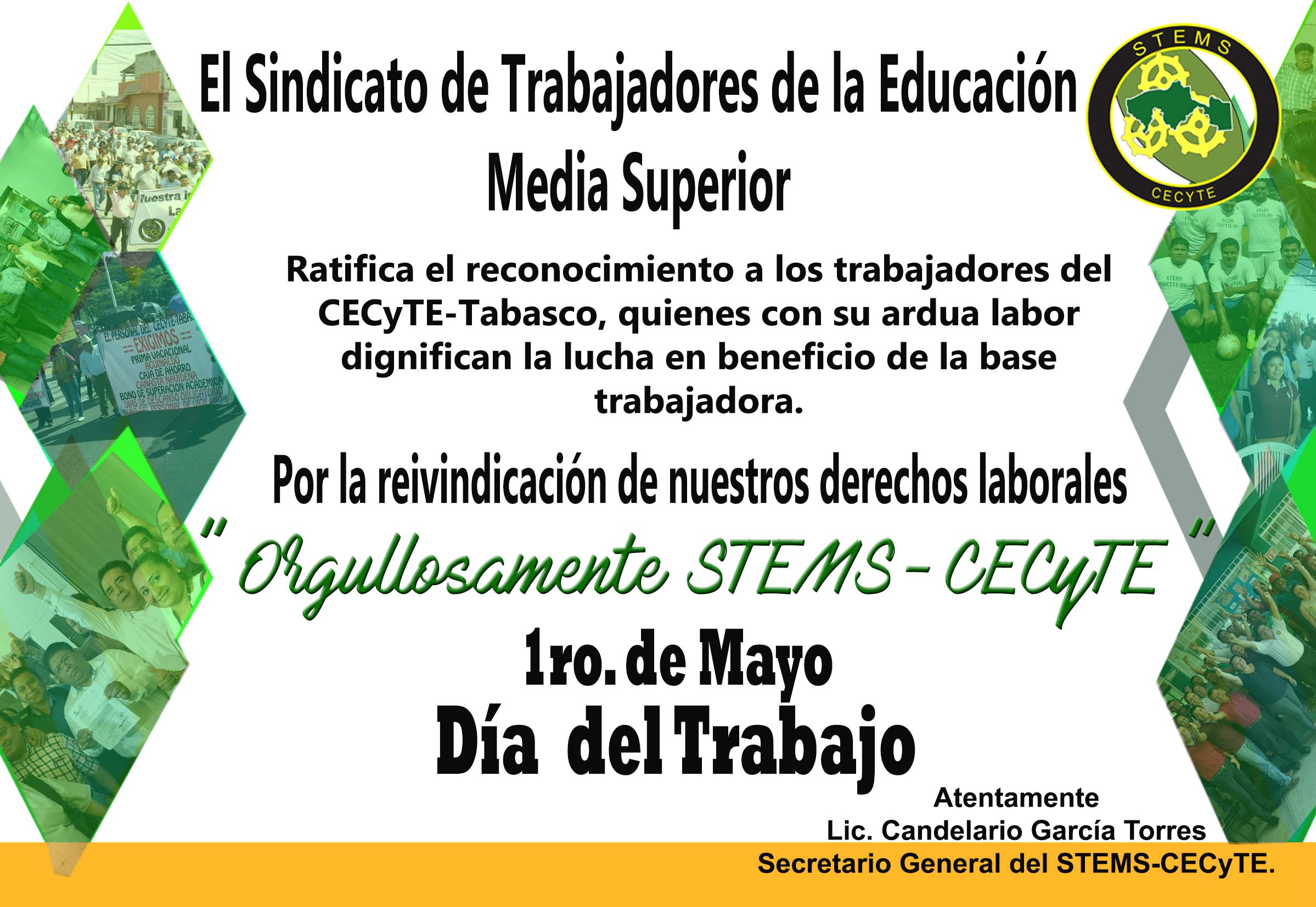 Confirna STEMS-CECyTE reconocimiento a los trabajadores  - Foto portada