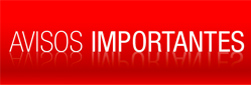 Avisos importantes